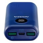 درگاه های پاوربانک ای دیتا P10000QCD ظرفیت 10000 میلی‌ آمپر ساعت