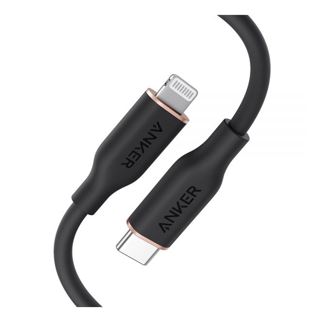 کابل لایتنینگ به USB Type-C انکر A8662 طول طول ۰٫۹ متر رنگ مشکی