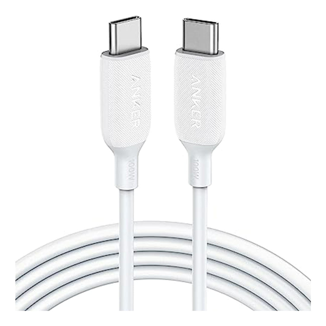 کابل USB Type-C به USB Type-C انکر A8856H11 طول ۱٫۸ متر رنگ سفید