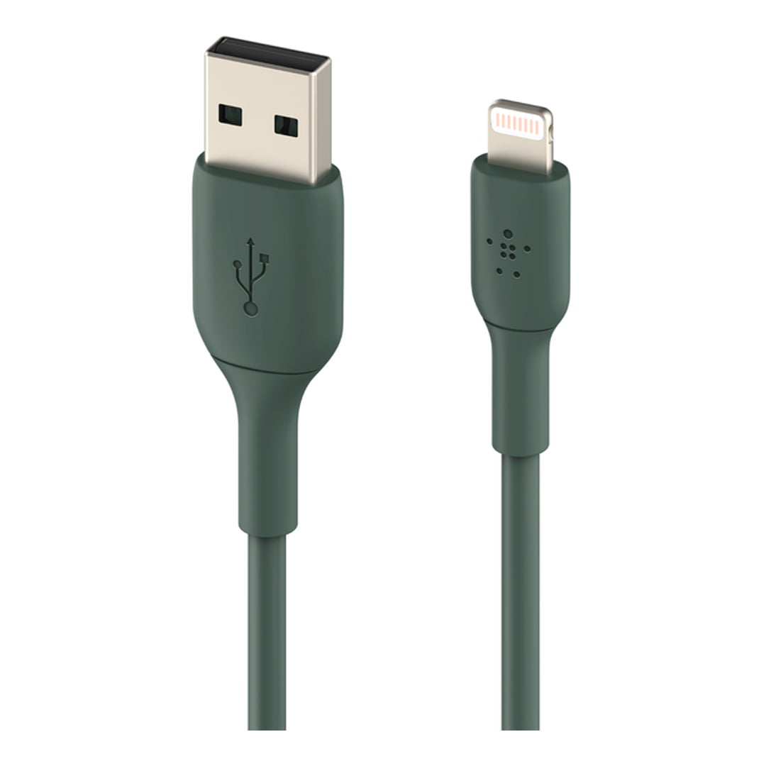 کابل لایتنینگ به USB Type-A بلکین CAA001bt1MMG طول ۱ متر رنگ سبز
