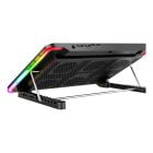 پایه خنک کننده کول کلد F5 RGB از نمای پشت