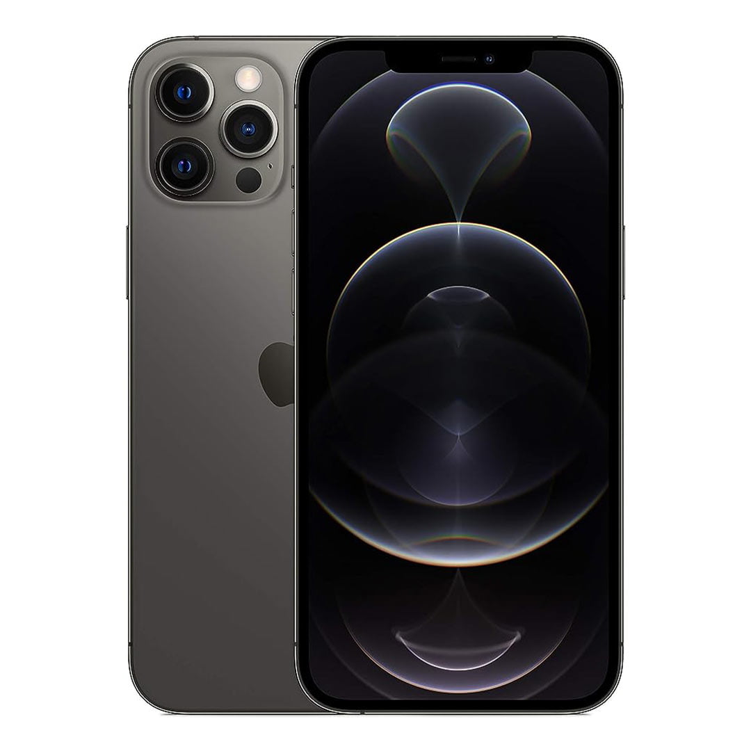 گوشی اپل iPhone 12 Pro Max ZA/A دو سیم کارت ظرفیت ۱۲۸ گیگابایت و رم ۶ گیگابایت نات اکتیو رنگ مشکی