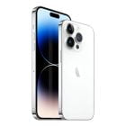 گوشی اپل iPhone 14 Pro CH دو سیم کارت ظرفیت ۱۲۸ گیگابایت و رم ۶ گیگابایت نات اکتیو رنگ سفید از نمای چپ