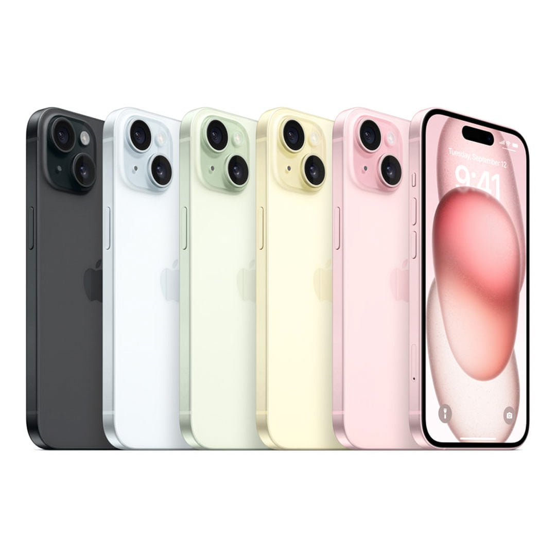 گوشی اپل iPhone 15 CH دو سیم کارت ظرفیت ۲۵۶ گیگابایت و رم ۶ گیگابایت نات اکتیو همه رنگ ها