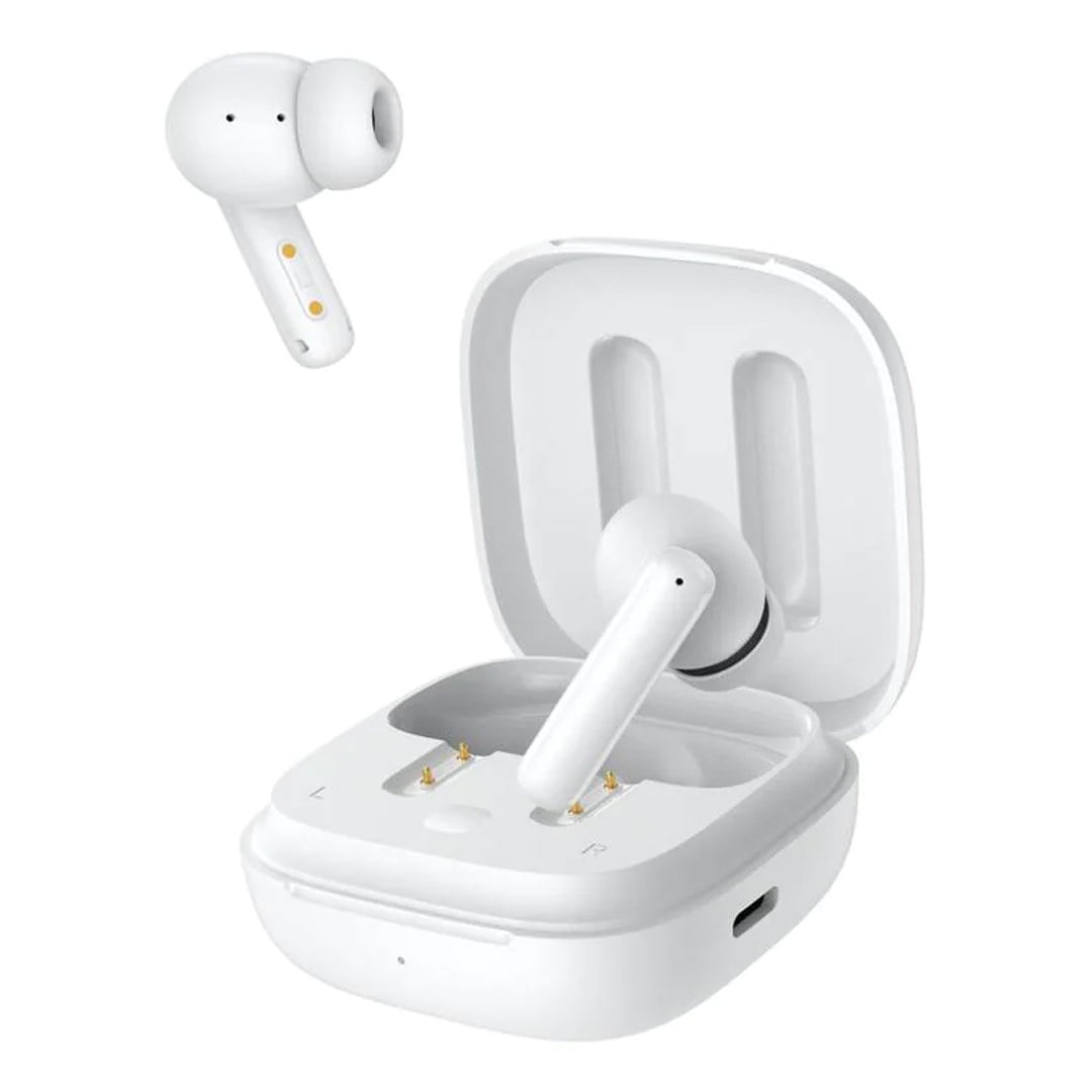 هدفون بی سیم کیو سی وای T13 ANC رنگ سفید تصویر دوم