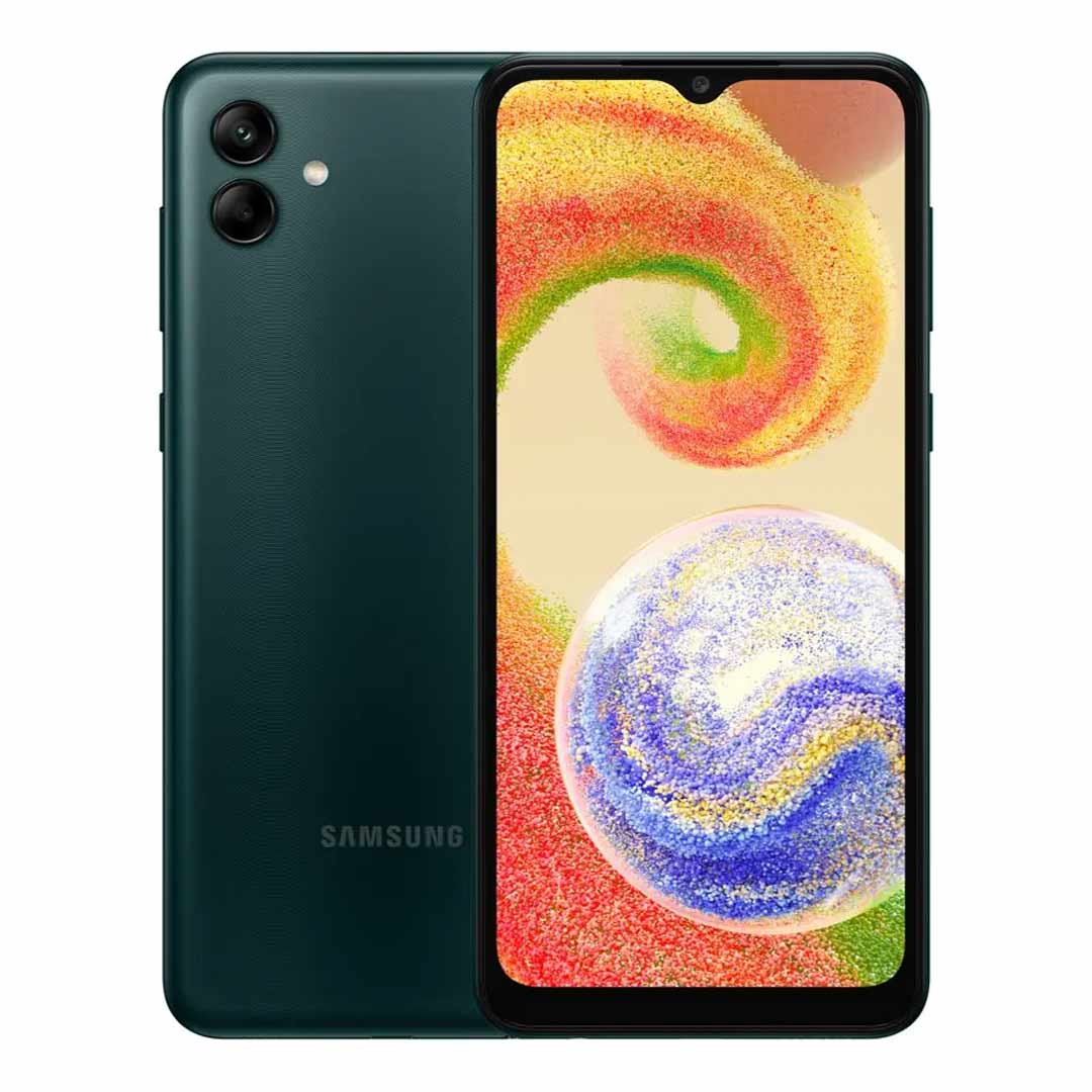 گوشی سامسونگ Galaxy A04 دو سیم کارت ظرفیت ۶۴ گیگابایت و رم ۴ گیگابایت رنگ سبز