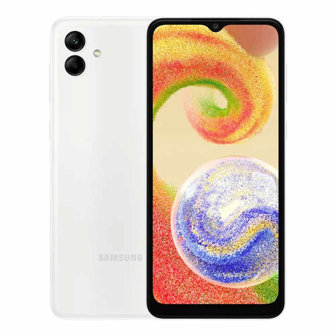 گوشی سامسونگ Galaxy A04 دو سیم کارت ظرفیت ۶۴ گیگابایت و رم ۴ گیگابایت رنگ سفید