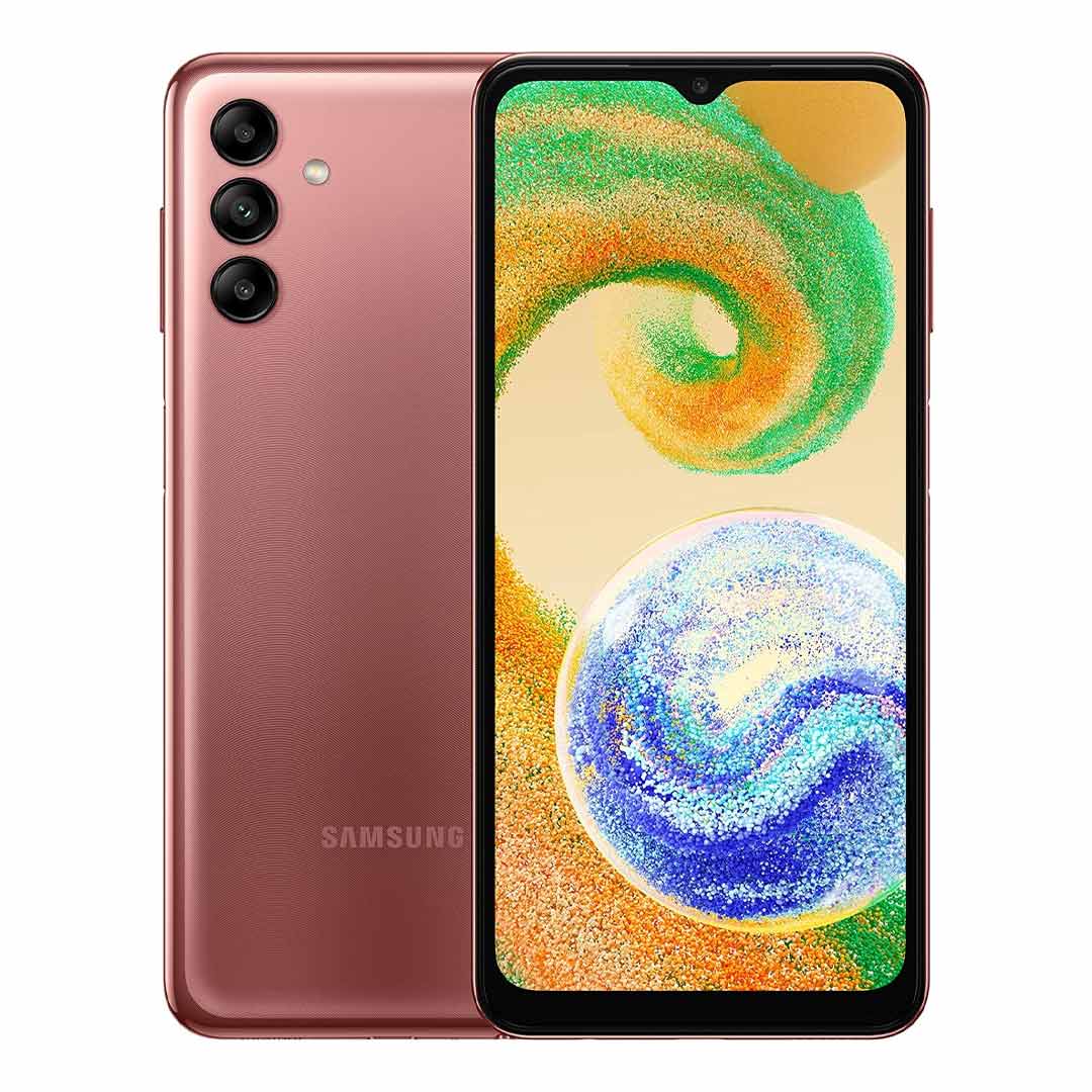 گوشی سامسونگ Galaxy A04s دو سیم کارت ظرفیت ۶۴ گیگابایت و رم ۴ گیگابایت رنگ مسی