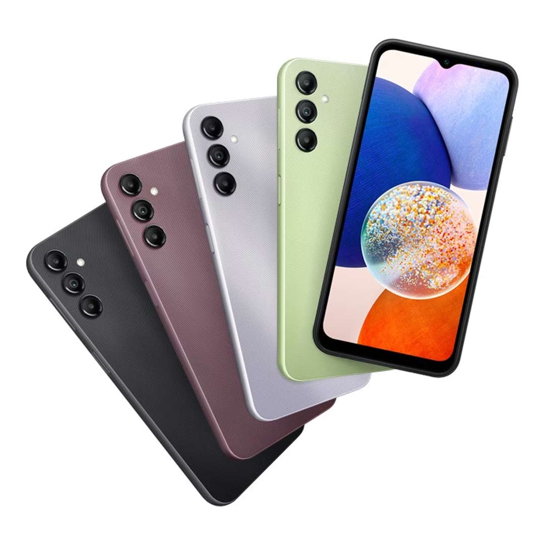 رنگ های گوشی سامسونگ Galaxy A14 5G دو سیم کارت ظرفیت ۱۲۸ گیگابایت و رم ۴ گیگابایت