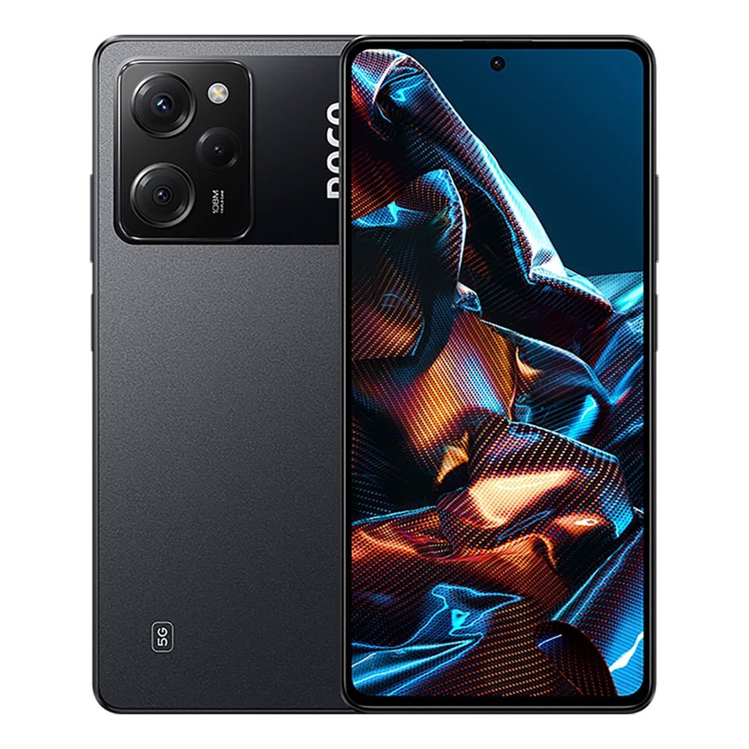 گوشی شیائومی Poco X5 Pro 5G دو سیم کارت ظرفیت ۲۵۶ گیگابایت و رم ۸ گیگابایت رنگ مشکی