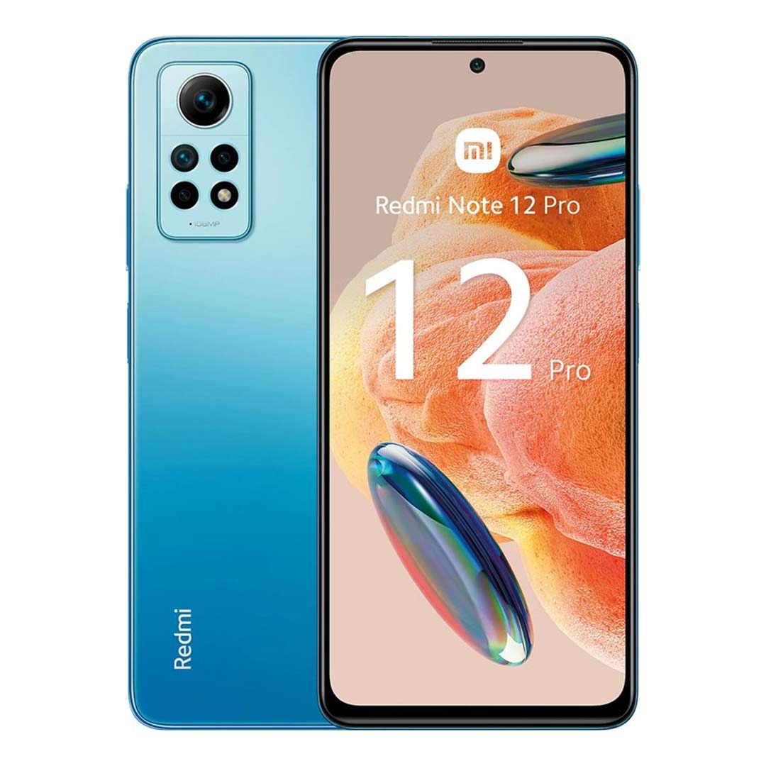 گوشی شیائومی Redmi Note 12 Pro 4G دو سیم کارت ظرفیت ۲۵۶ گیگابایت و رم ۸ گیگابایت رنگ آبی
