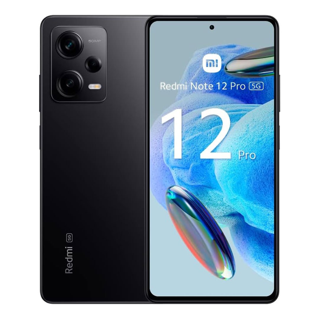 گوشی شیائومی Redmi Note 12 Pro 5G دو سیم کارت ظرفیت ۲۵۶ گیگابایت و رم ۸ گیگابایت رنگ مشکی