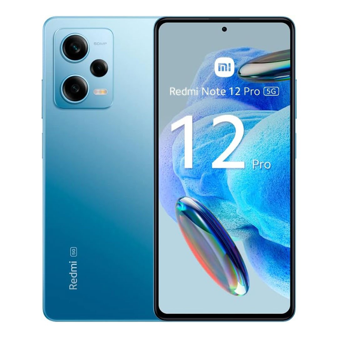 گوشی شیائومی Redmi Note 12 Pro 5G دو سیم کارت ظرفیت ۲۵۶ گیگابایت و رم ۸ گیگابایت رنگ آبی