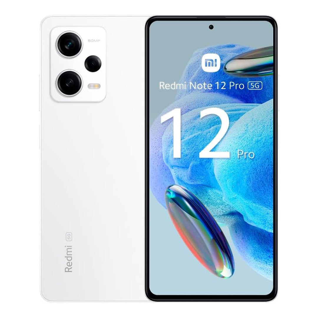 گوشی شیائومی Redmi Note 12 Pro 5G دو سیم کارت ظرفیت ۲۵۶ گیگابایت و رم ۸ گیگابایت رنگ سفید