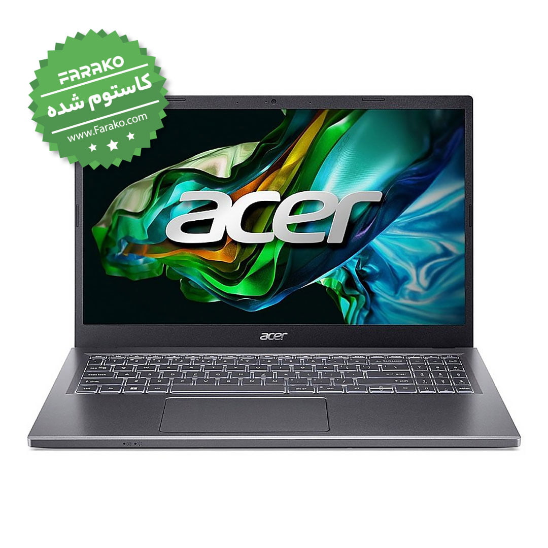 لپ تاپ ایسر Aspire 5 A515 نسل ۱۳ بدون حسگر اثر انگشت کاستوم شده - تصویر اول