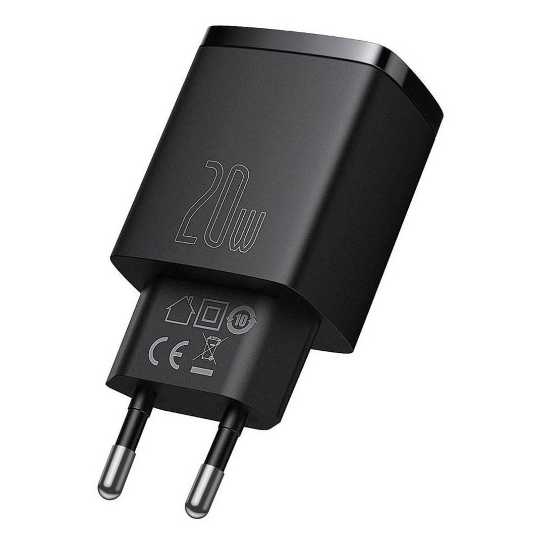 شارژر دیواری 20 وات بیسوس Compact Quick Charger CCXJ-B01 تصویر دوم