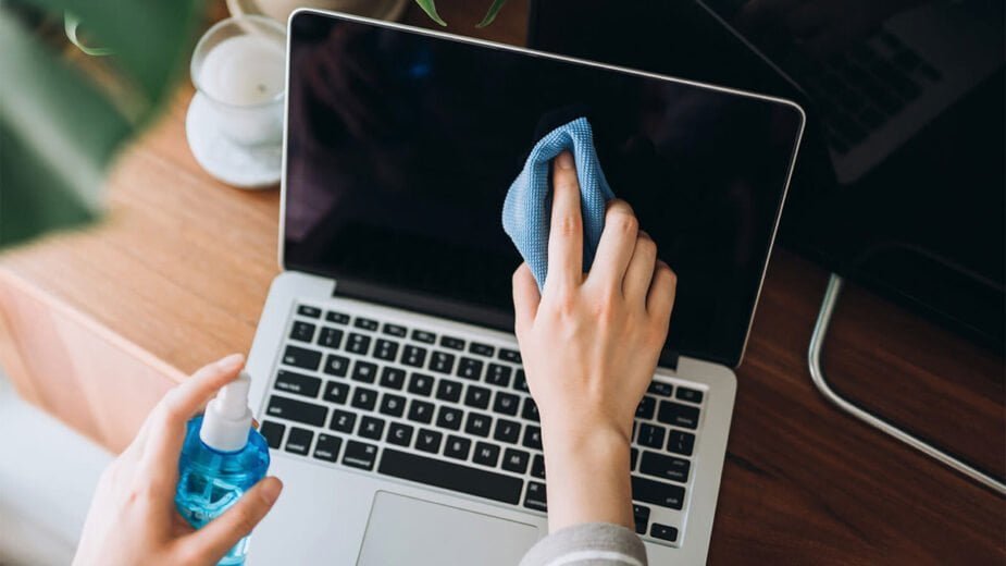 آموزش تمیز کردن لپ تاپ