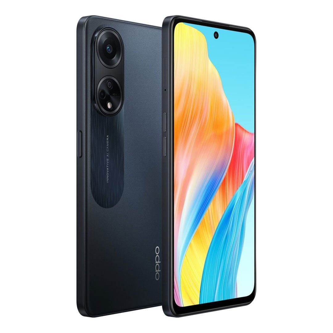 گوشی اوپو A98 دو سیم کارت ظرفیت ۲۵۶ گیگابایت و رم ۸ گیگابایت رنگ مشکی تصویر اول
