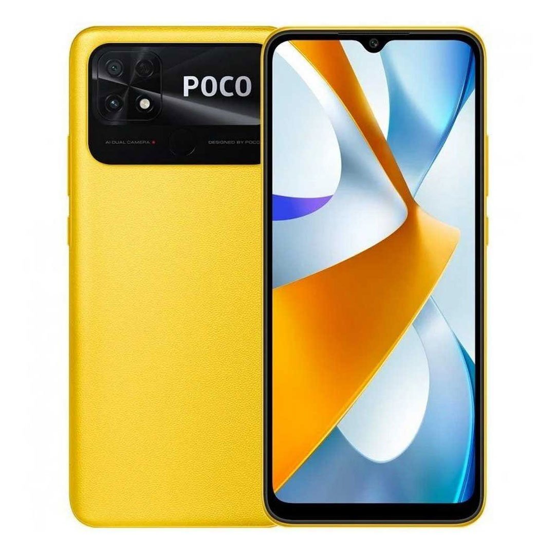 گوشی شیائومی Poco C40 رنگ زرد