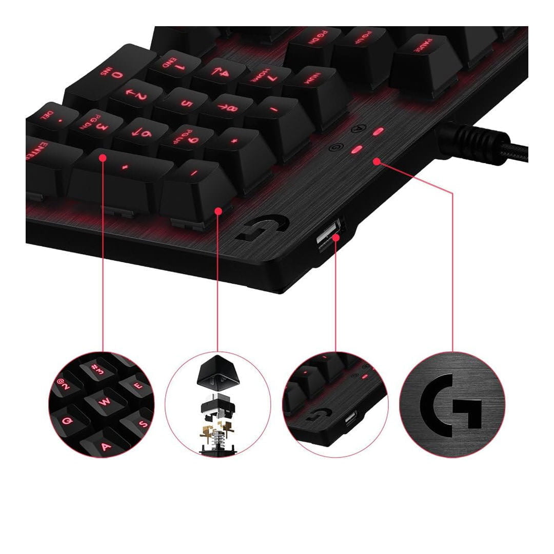 کیبورد گیمینگ لاجیتک G413 تصویر ششم