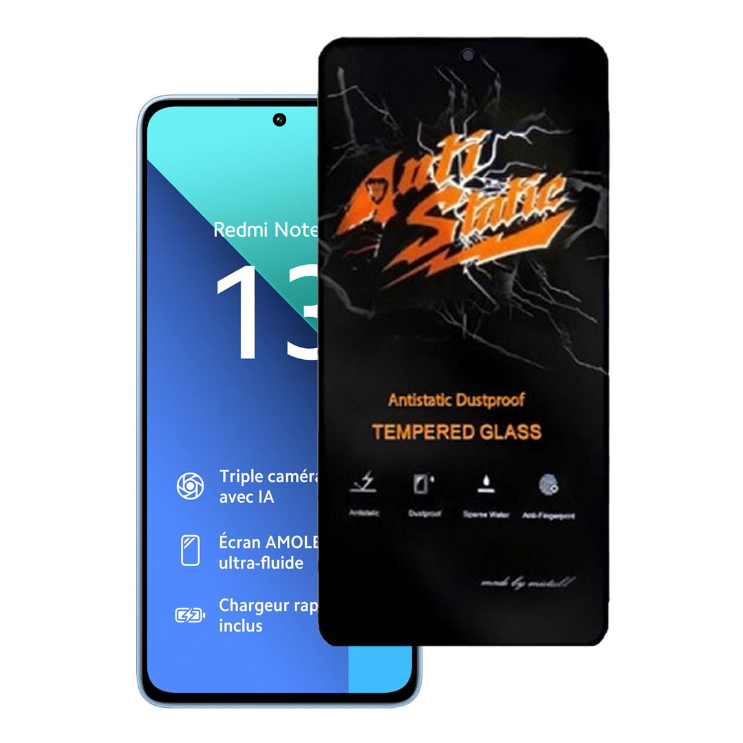 گلس گوشی شیائومی Redmi Note 13 4G مدل Anti Static