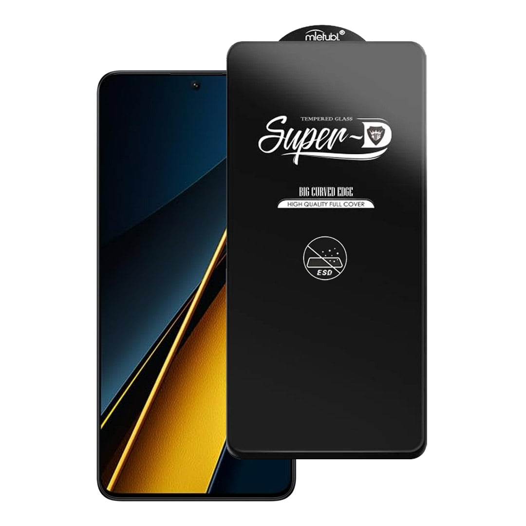 گلس گوشی شیائومی Poco X6 Pro مدل Super D