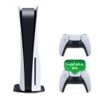 کنسول بازی سونی PlayStation 5 ظرفیت ۸۲۵ گیگابایت ریجن ۱۲۱۶ اروپا | به همراه دسته اضافه