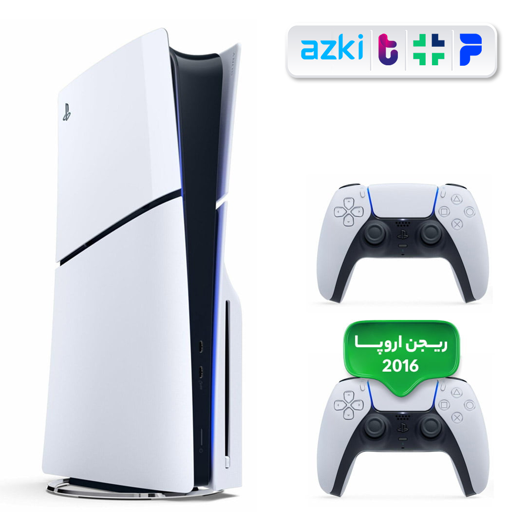 کنسول بازی سونی PlayStation 5 Slim به همراه دسته اضافه