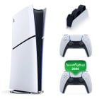 کنسول بازی سونی PlayStation 5 Slim Digital ظرفیت یک ترابایت ریجن ۲۰۰۰ آسیا | به همراه دسته اضافه + پایه شارژر