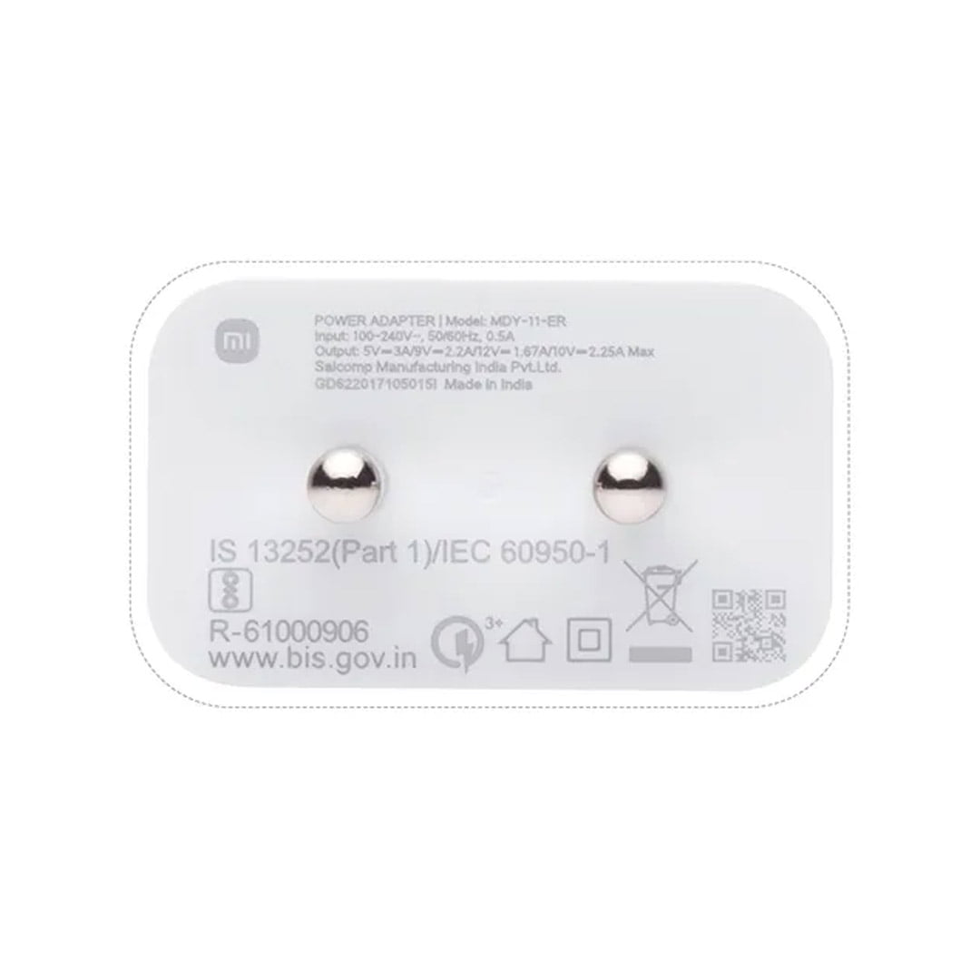 شارژر دیواری 22.5 وات شیائومی MDY-11-ER مدل دو پین