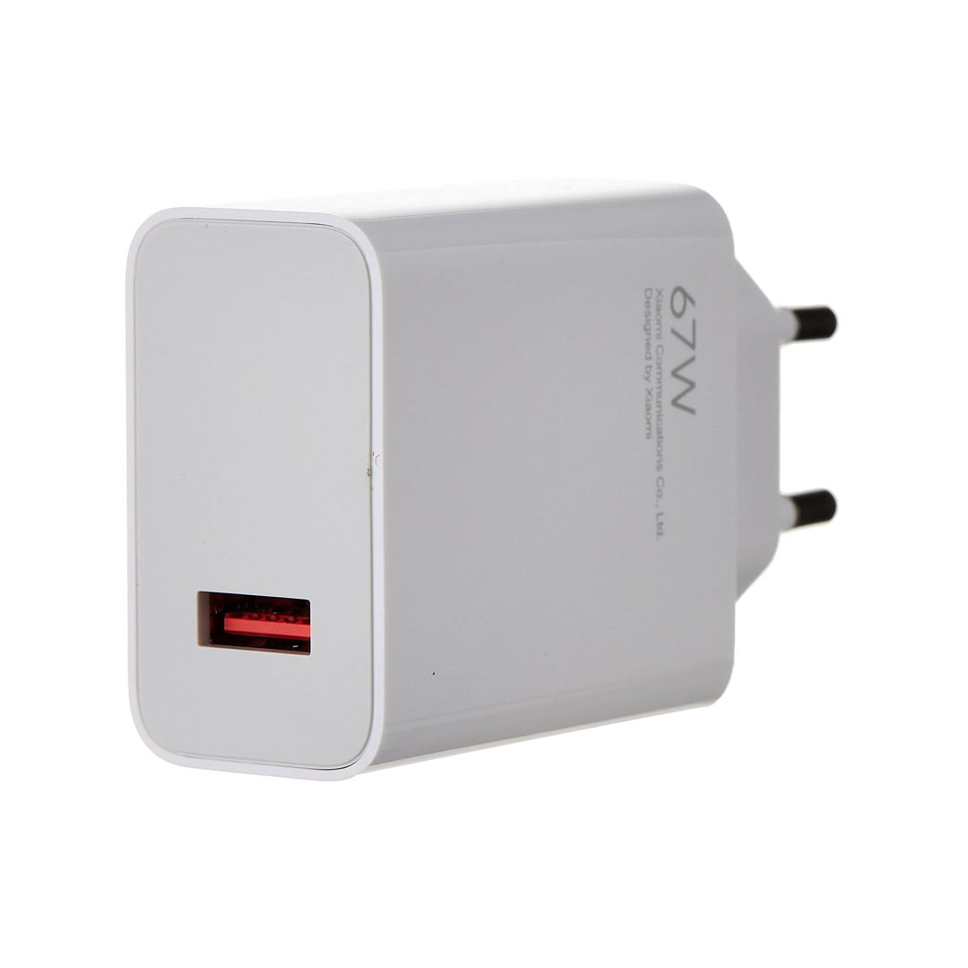 شارژر دیواری 67 وات شیائومی MDY-12-EZ مدل دو پین تصویر سوم
