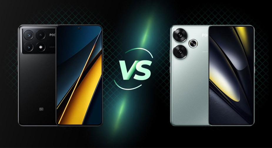 مقایسه پوکو F6 با پوکو F6 پرو