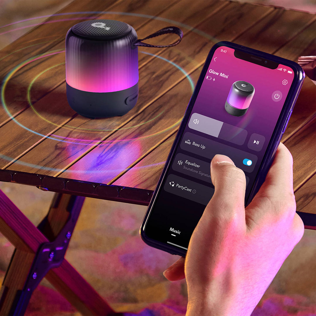 اسپیکر بی سیم انکر SoundCore Glow Mini A3136 تصویر دوم