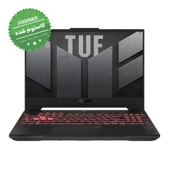 لپ تاپ ایسوس TUF Gaming A15 FA507NUR نمایشگر ۱۵٫۶ اینچی، پردازنده Ryzen 7 7435HS، گرافیک ۶ گیگابایت RTX 4050، رم ۱۶ گیگابایت، حافظه یک ترابایت SSD – کاستوم شده