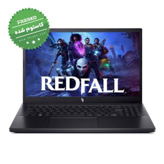 لپ تاپ ایسر Nitro V 15 ANV15 نمایشگر ۱۵٫۶ اینچی، پردازنده Ryzen 5 7535HS، گرافیک ۴ گیگابایت RTX 2050، رم ۳۲ گیگابایت، ۵۱۲ گیگابایت SSD – کاستوم شده