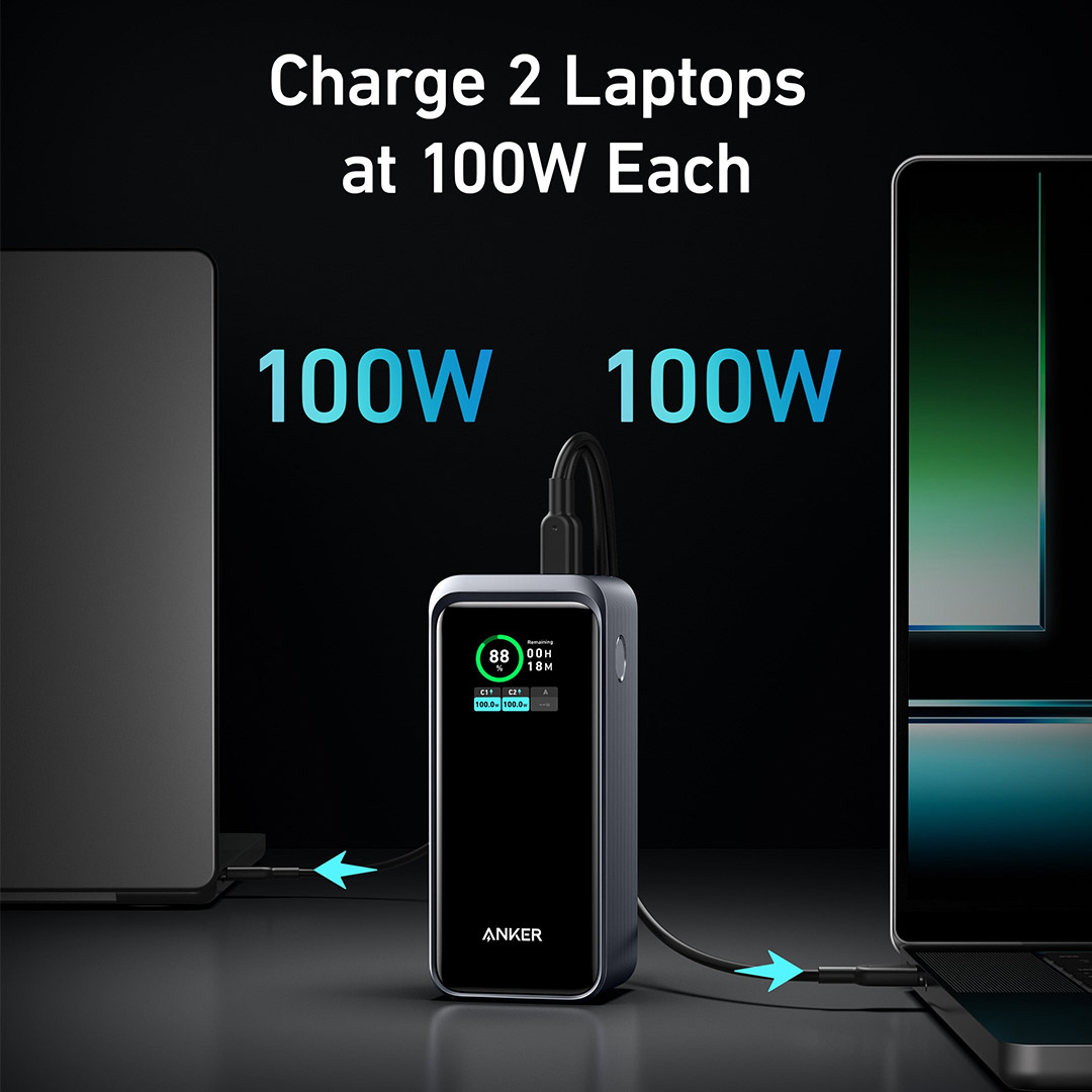 پاوربانک انکر Prime A1336 ظرفیت 20000 میلی آمپر ساعت تصویر دوم