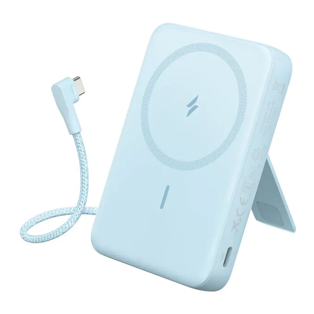 پاوربانک انکر Zolo Magnetic A1685 ظرفیت 10000 میلی‌ آمپر ساعت تصویر اول