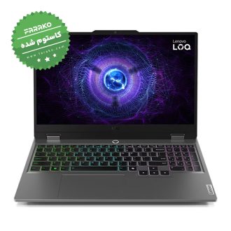 لپ تاپ لنوو LOQ نمایشگر ۱۵٫۶ اینچی پردازنده Core i7-13650HX، گرافیک ۶ گیگابایت RTX 3050، رم ۳۲ گیگابایت، حافظه یک ترابایت SSD – کاستوم شده