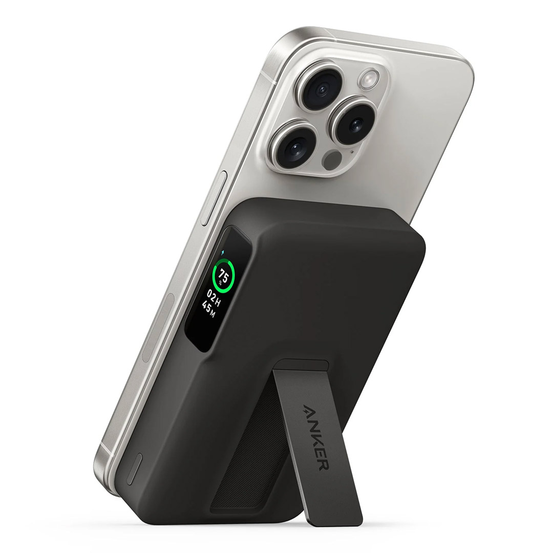 پاوربانک بی‌ سیم انکر MagGo A1654 ظرفیت 10000 میلی آمپر ساعت تصویر پنجم