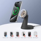 پایه نگهدارنده و شارژر بی سیم انکر MagGo A25M7 تصویر دوم