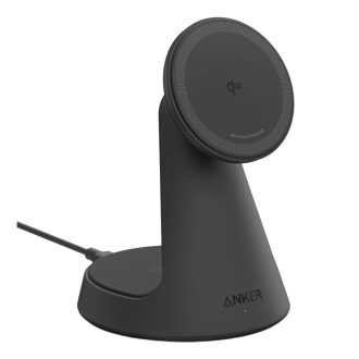 پایه نگهدارنده و شارژر بی سیم انکر MagGo A25M7 با توان ۱۵ وات
