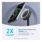 پایه نگهدارنده و شارژر بی سیم انکر MagGo A25X1 تصویر سوم