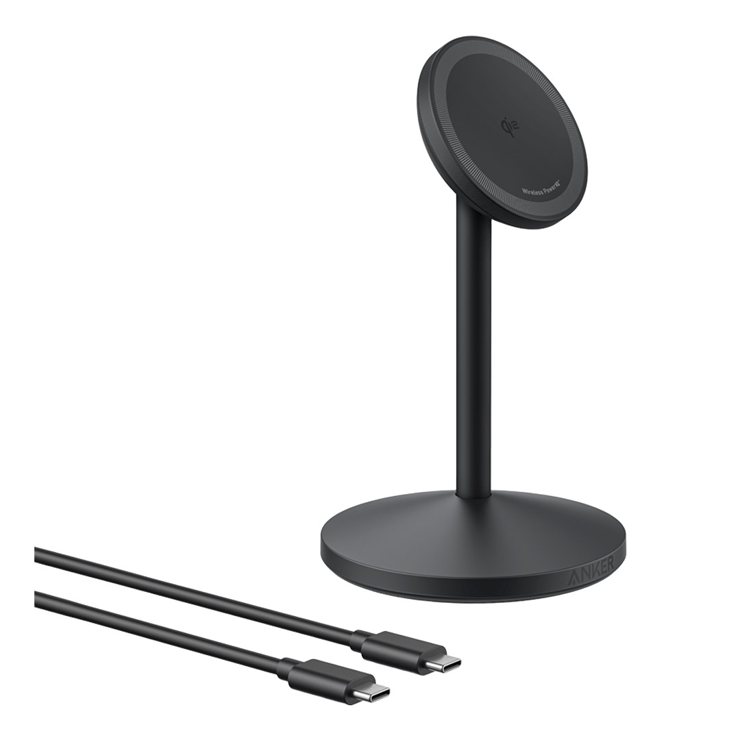 پایه نگهدارنده و شارژر بی سیم انکر MagGo A25X1