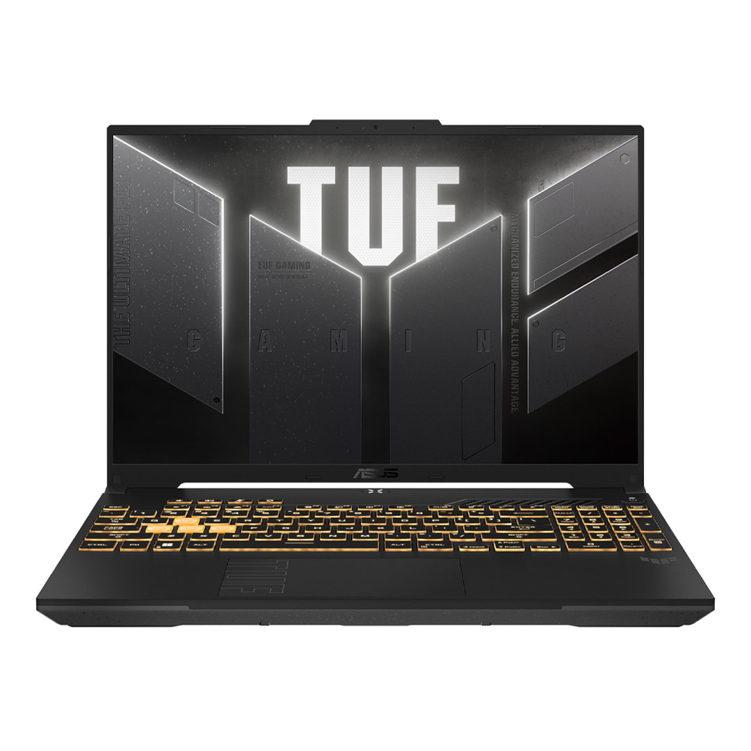 لپ تاپ ایسوس TUF Gaming F16 FX607JV نمایشگر ۱۶ اینچی، پردازنده Core i7-13650HX، گرافیک ۸ گیگابایت RTX 4060، رم ۱۶ گیگابایت، حافظه ۵۱۲ گیگابایت SSD تصویر اصلی