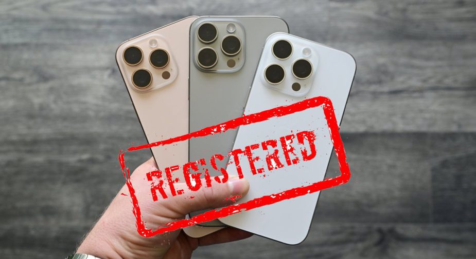 رجیستری گوشی آیفون