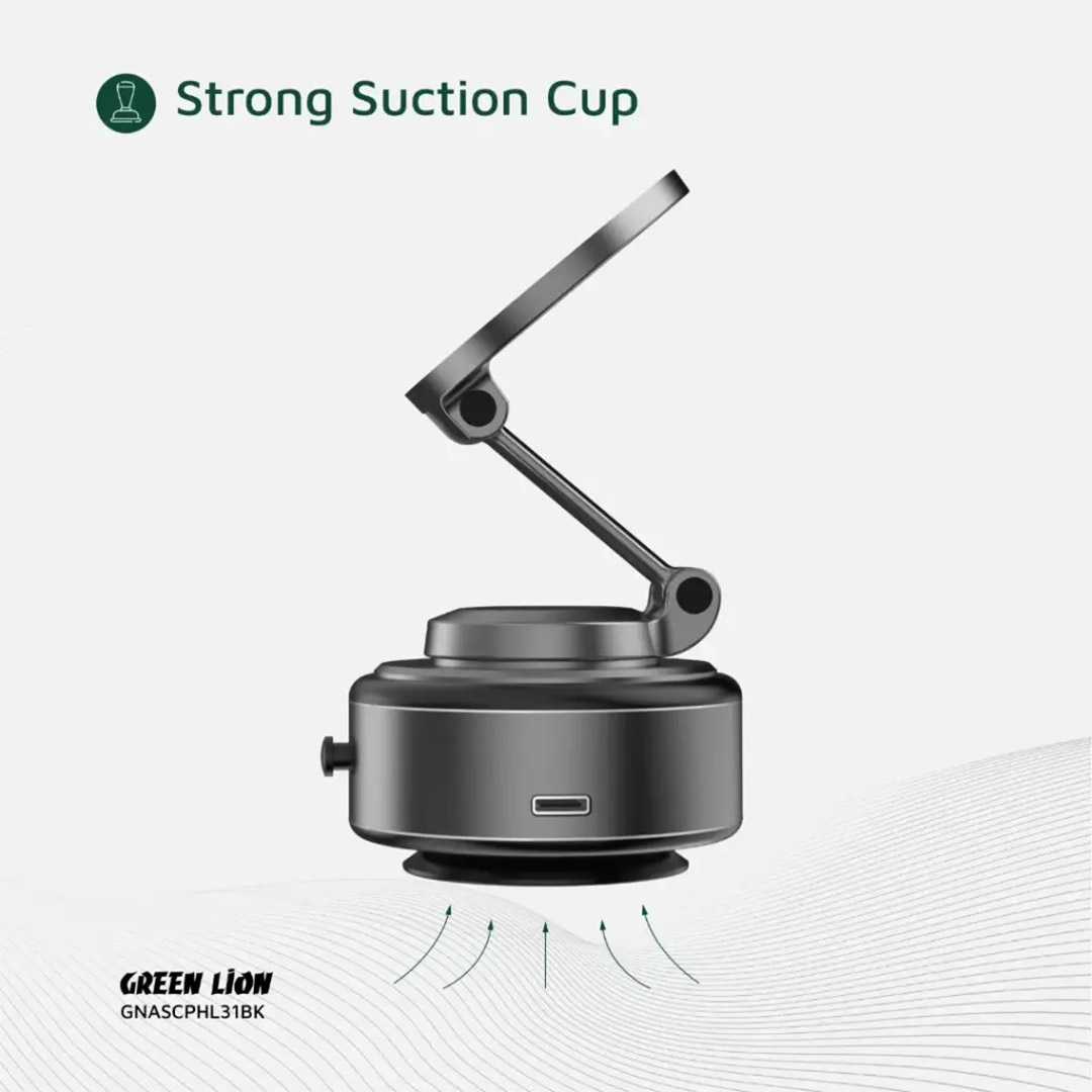 پایه نگهدارنده و شارژر بی سیم گرین لاین GX-31 Auto Suction تصویر دوم