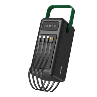 پاوربانک گرین لاین Solar max ظرفیت 80000 میلی‌ آمپر ساعت با توان ۱۰٫۵ وات