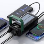 پاوربانک گرین لاین Solar max ظرفیت 80000 میلی‌ آمپر ساعت با توان ۱۰٫۵ وات تصویر اول