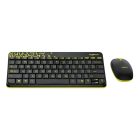 کیبورد بی‌ سیم لاجیتک MK240 Nano به همراه ماوس بی سیم تصویر اول