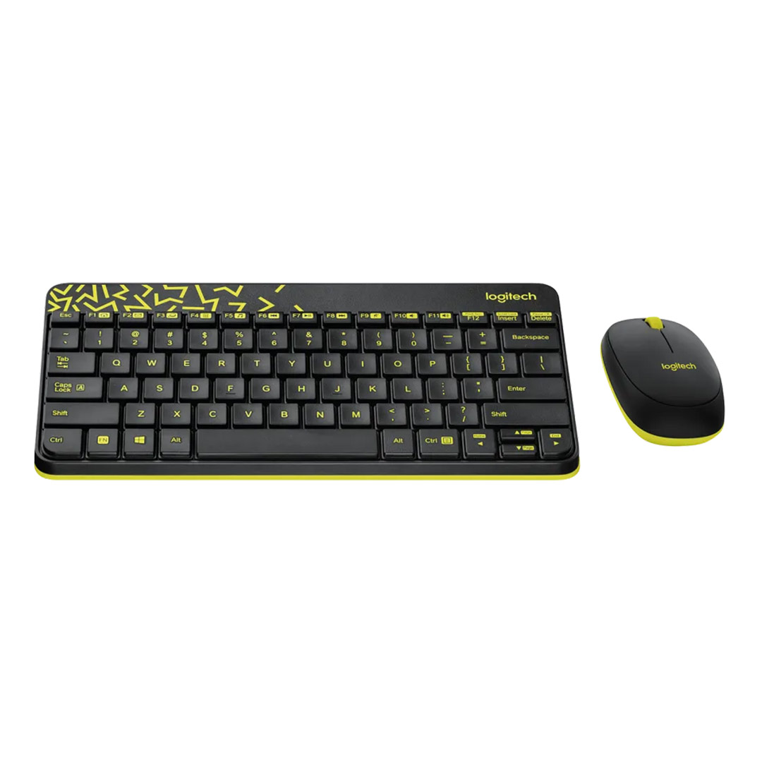 کیبورد بی‌ سیم لاجیتک MK240 Nano به همراه ماوس بی سیم تصویر اول